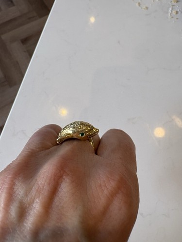 Heavy 18ct gold and - heavy,