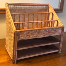 Vintage Coastal Rattan and