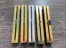 5 x Technics 1210 / 1200 MK2 M3D MK3 Pitch Fader Bundle #1 - Faulty - Spares