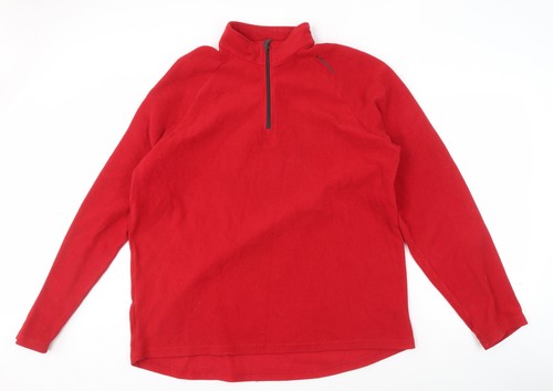 Quechua men red pullover - quechua, men's