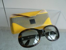 OLIVER GOLDSMITH Dark Tortoiseshell Tortoise Womens Sunglasses