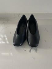 Jigsaw Block Heel Dark Navy