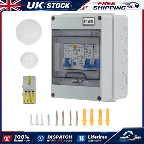 Consumer unit mcb - fuse, for