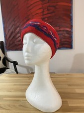 Retro Ski Headband Vintage Ear Warmers Age 8-10, 10-12? Colourful 80s 90s