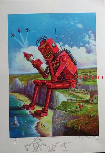 Birling gap robot raymond - gap, robot"