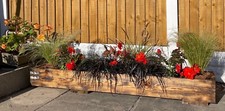 Decking Planter Extra Large Bespoke garden planter, plant pot, window box Trough