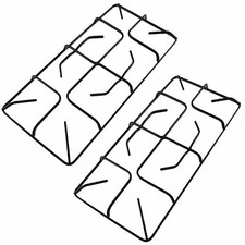 2 x Genuine Belling Gas Cooker Hob Pan Support Stand Frame Grid 470mm X 220mm