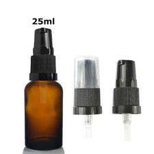 Amber Glass 18mm Dropper