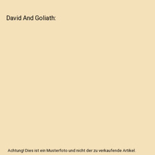David And Goliath, John C Burt