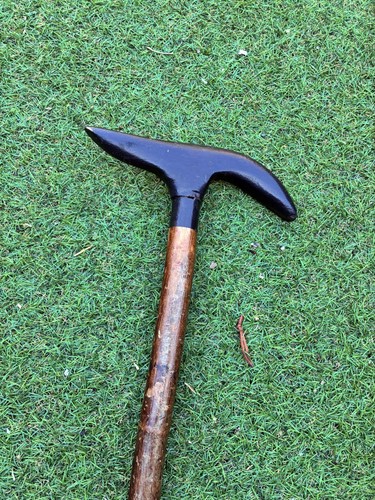 Vintage wooden walking - vintage, stick