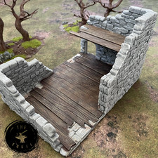 28mm ruined building - scatter