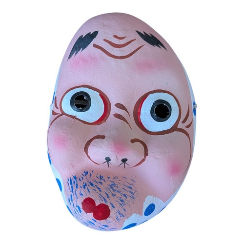 Japanese hyottoko mask paper - mask,