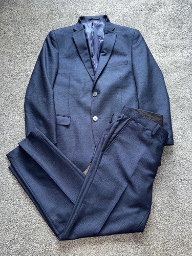 Mens lewin suit - lewin, blue