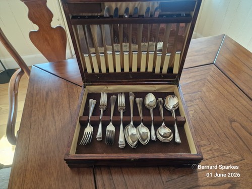 Vintage piece silver - 39‑piece,