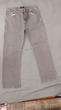 GREY M&S/BLUE HARBOUR MENS JEANS 34/31