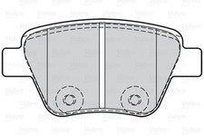 REAR BRAKE PAD SET DISC BRAKE FITS: SEAT LEON 1.6 TDI/1.6/2.0 FSI/2.0 TFSI/1.