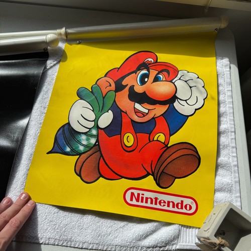 Super mario nintendo - mario, flag