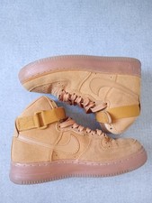 Nike Air force 1 high lv8 wheat size 4 UK suede 
