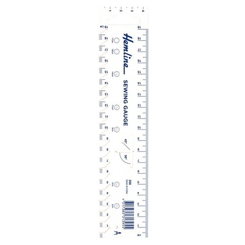 Hemline sewing gauge - hemline,