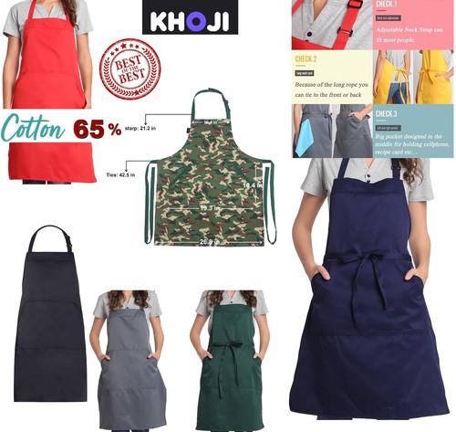 Khogi adjustable bib apron - khogi,