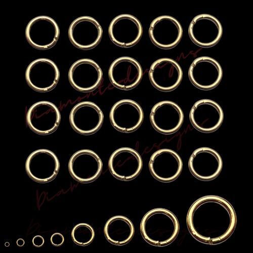 Gold plated jewellery jump - gold,