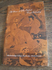 A Primer of New England Crewel Embroidery Old Sturbridge Village Series 1973 PBK