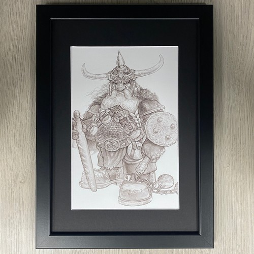 Framed dwarf bread - framed, paul