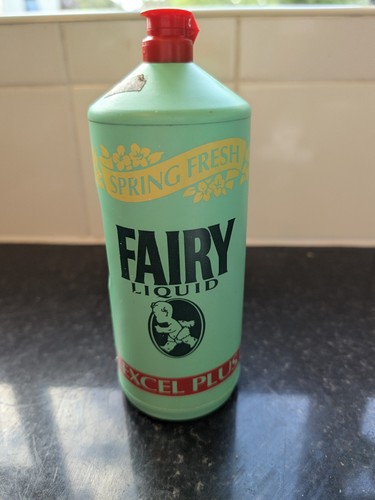 Vintage fairy liquid spring - liquid,
