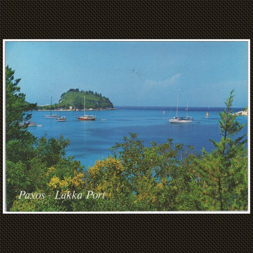 Paxos lakka port sailing boats - lakka,