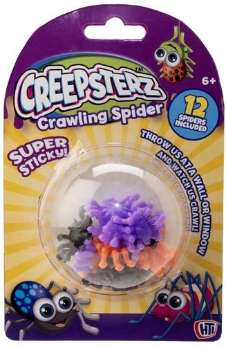 Sticky crawling spiders - sticky,