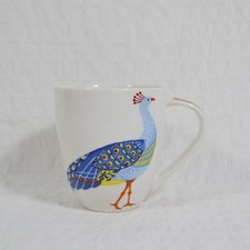 Queens Couture Peacock Mug Fine China, Churchill Large Mug
