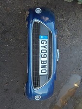 Ford Fiesta Mk7 2009 Front Bumper Ocean Blue - RACK P2