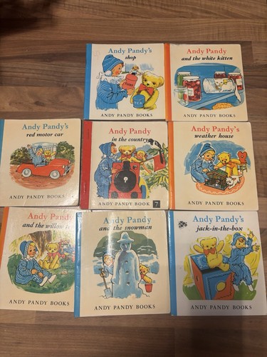 Andy pandy books set 8 - pandy, of