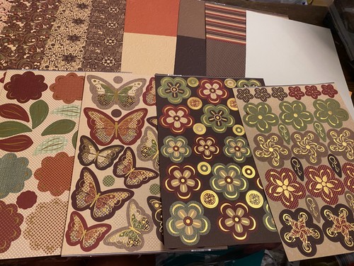 Kanban flowers butterflies - &,