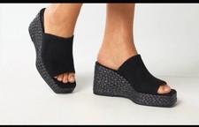 Womens Platform Wedge Heel