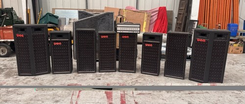 Wem 4x2 speaker stacks with - 4x2,