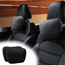 2x Car Accessory Headrest Neck Support Seat Soft Adjustable Pillow Neck Cushion