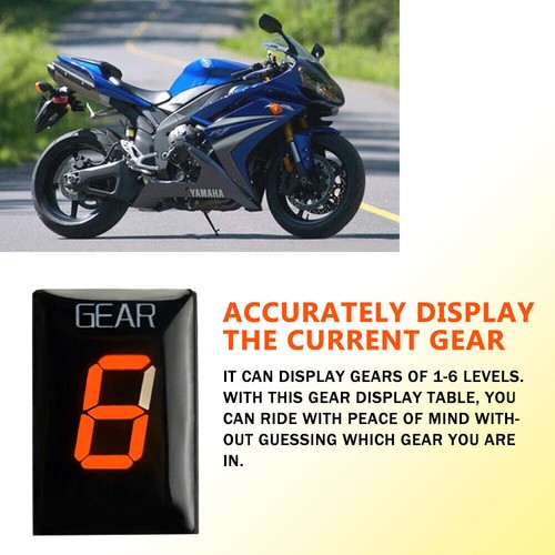 Motorcycle gear indicator - motorcycle,