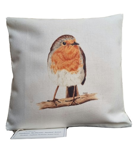 Robin cushion cover - robin, by