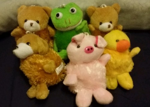 Furry plush animal - 6,