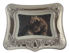 925 Sterling Silver Vintage ARIN Picture/Photo Frame Florence Italy Stamped