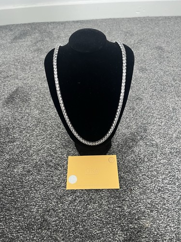 Moissanite tennis chain - moissanite,