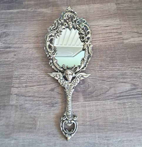 Ornate silver tone - silver-tone, metal
