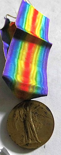 Ww1 victory medal gnr newnham - ww1,