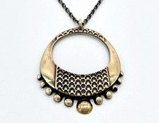 Vintage Statement Necklace by Pentti Sarpaneva , Turun Hopea, Finland