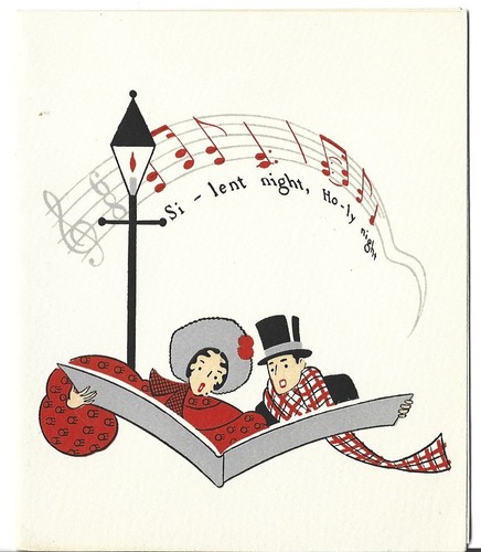Vtg christmas greeting - vtg,