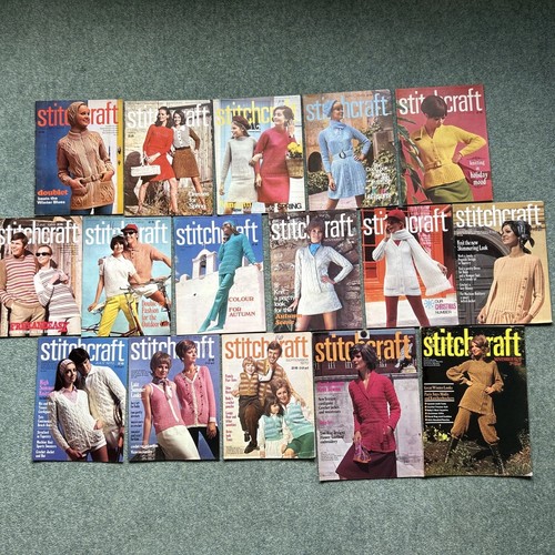 Vintage stitchcraft magazines - vintage,