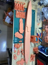 3D Printed 1/200 British Royal Navy Dido Cruiser Unpainted Model Kit New！