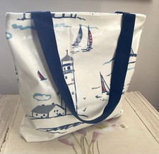 Handmade Oilcloth Tote Bag