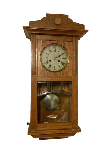 Antique german junghans wall - antique,